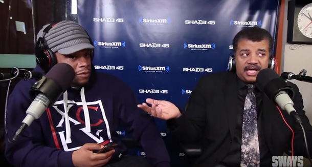 Neil deGrasse Tyson on Sway in the Morning.